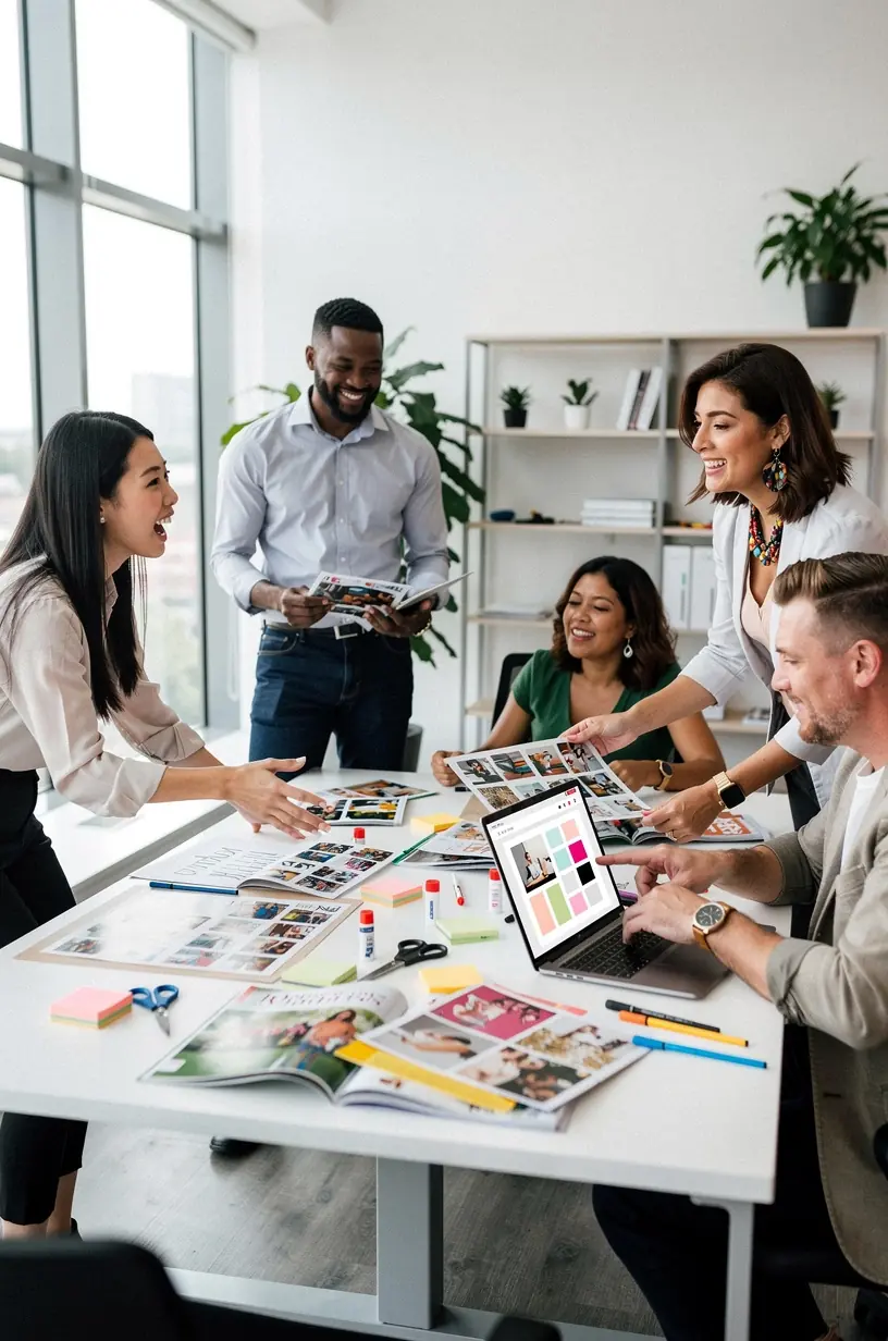 Prezentacja eksperta na temat strategii marki osobistej z widocznymi slajdami i aktywną publicznością.